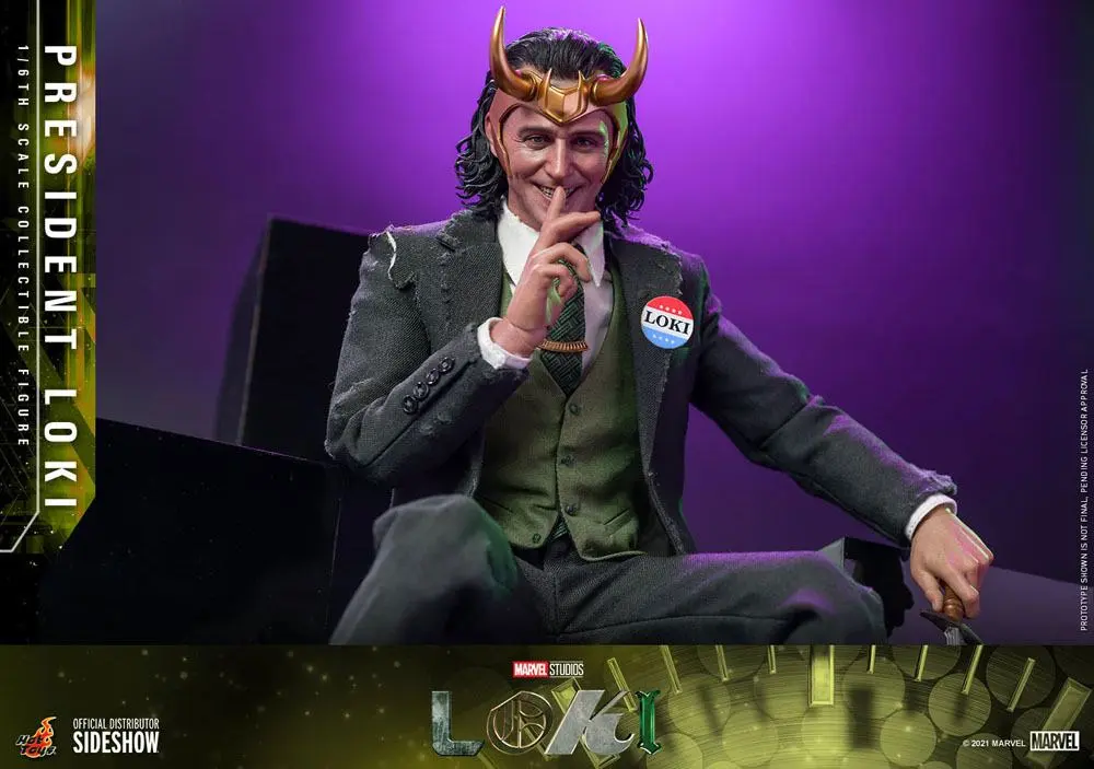 Akční figurka Loki 1/6 President Loki 31 cm fotografii produktu