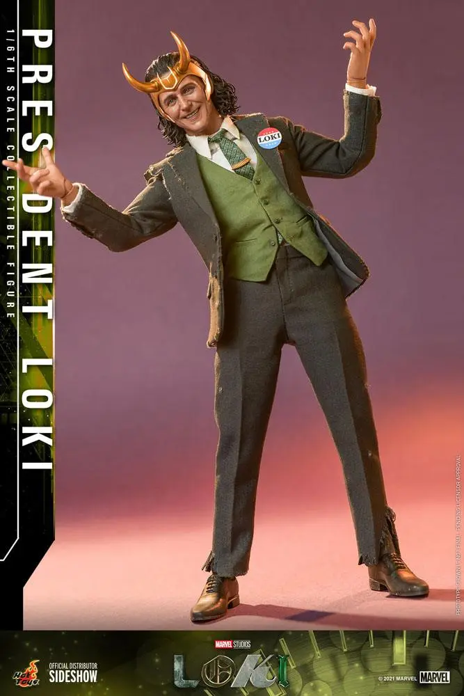 Akční figurka Loki 1/6 President Loki 31 cm fotografii produktu