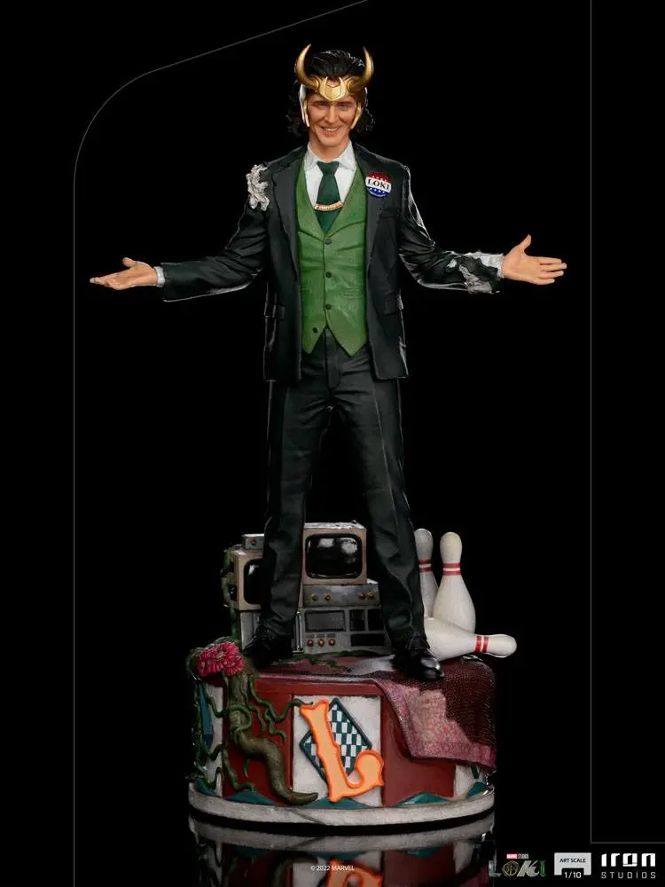 Loki Art Scale soška 1/10 Loki President Variant 25 cm fotografii produktu