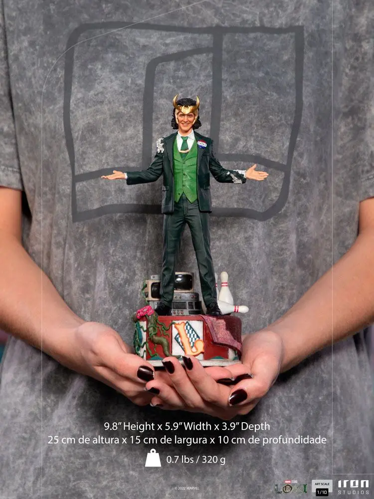 Loki Art Scale soška 1/10 Loki President Variant 25 cm fotografii produktu