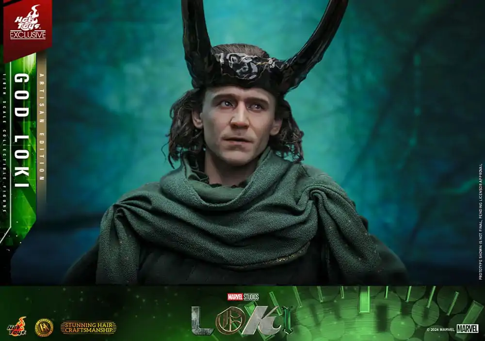Loki DX akční figurka 1/6 God Loki Artisan Edition Hot Toys Exclusive 31 cm fotografii produktu