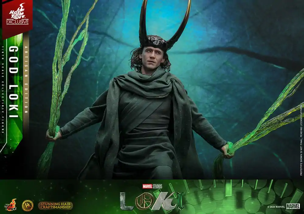Loki DX akční figurka 1/6 God Loki Artisan Edition Hot Toys Exclusive 31 cm fotografii produktu