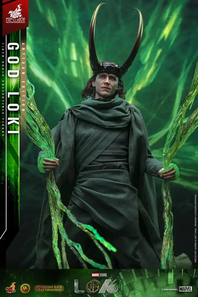 Loki DX akční figurka 1/6 God Loki Artisan Edition Hot Toys Exclusive 31 cm fotografii produktu