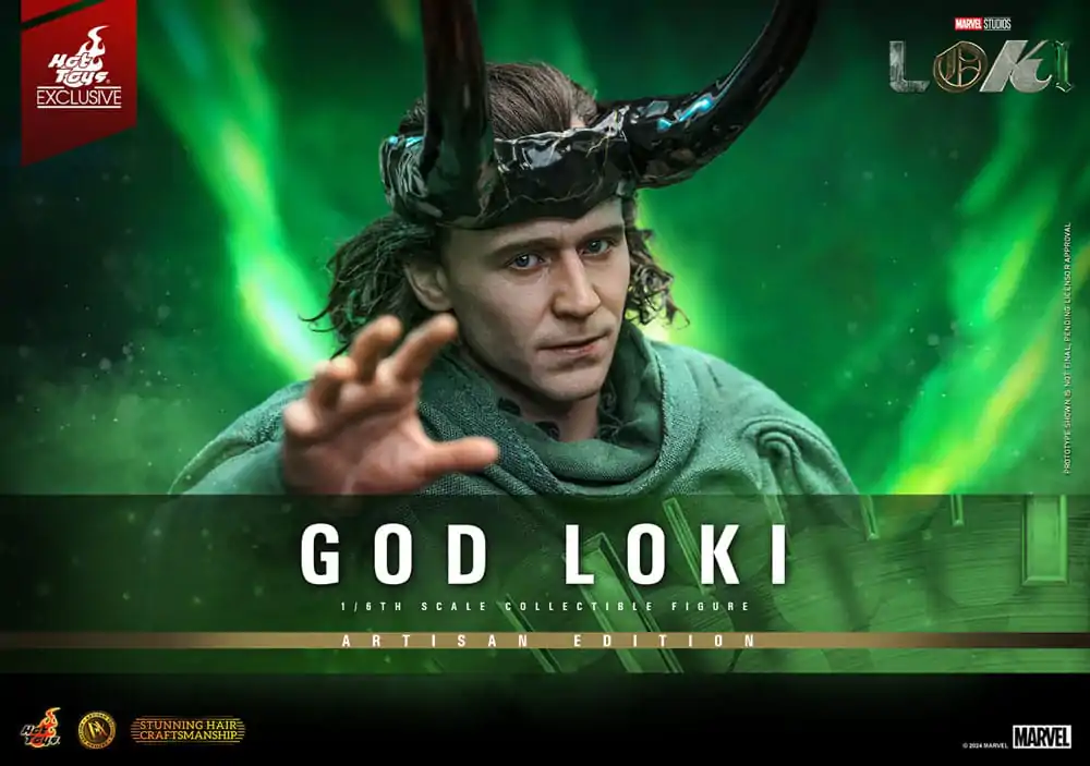 Loki DX akční figurka 1/6 God Loki Artisan Edition Hot Toys Exclusive 31 cm fotografii produktu