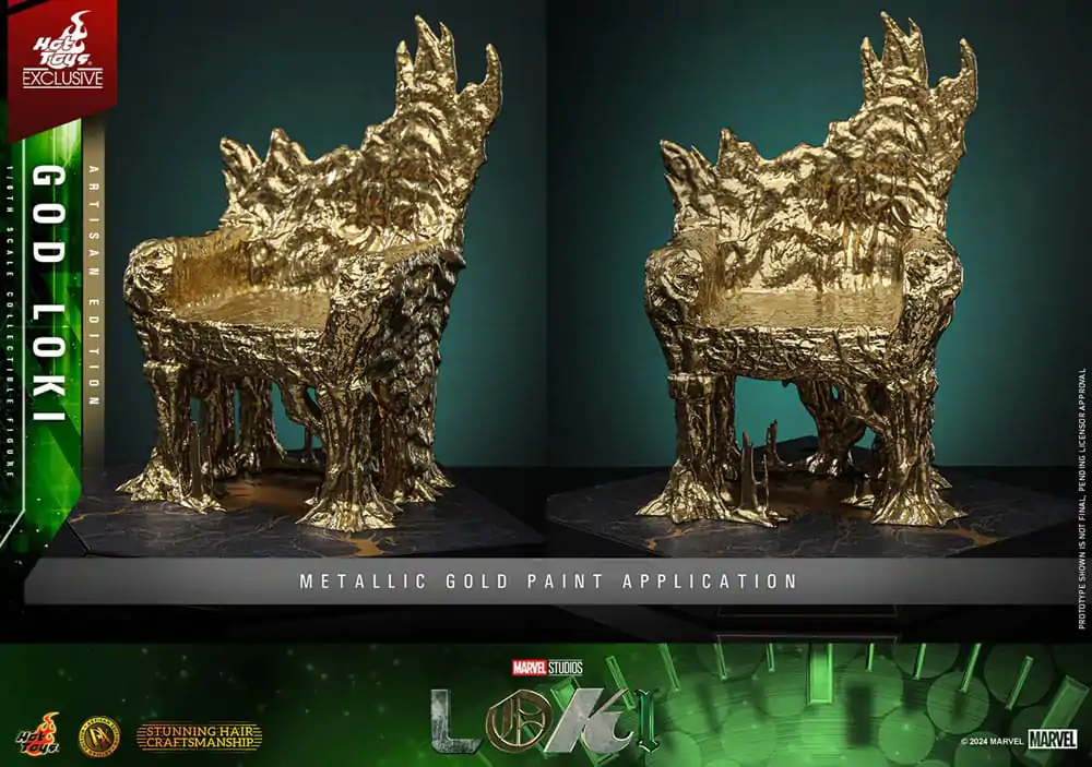 Loki DX akční figurka 1/6 God Loki Artisan Edition Hot Toys Exclusive 31 cm fotografii produktu