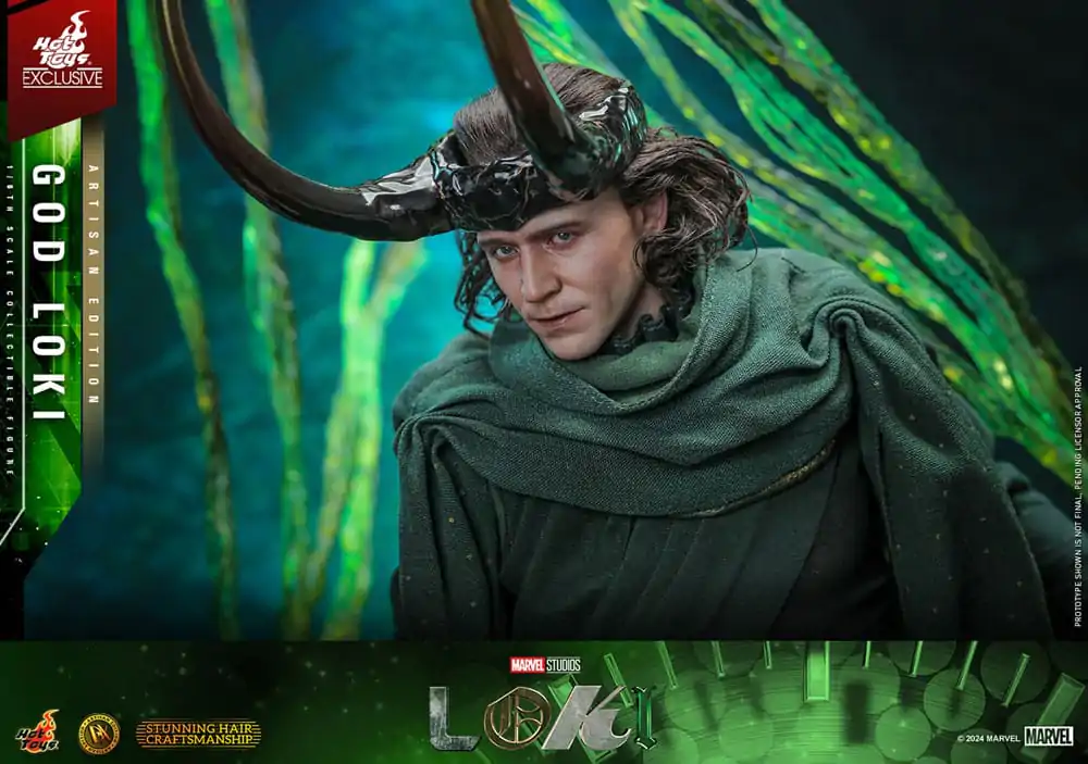 Loki DX akční figurka 1/6 God Loki Artisan Edition Hot Toys Exclusive 31 cm fotografii produktu