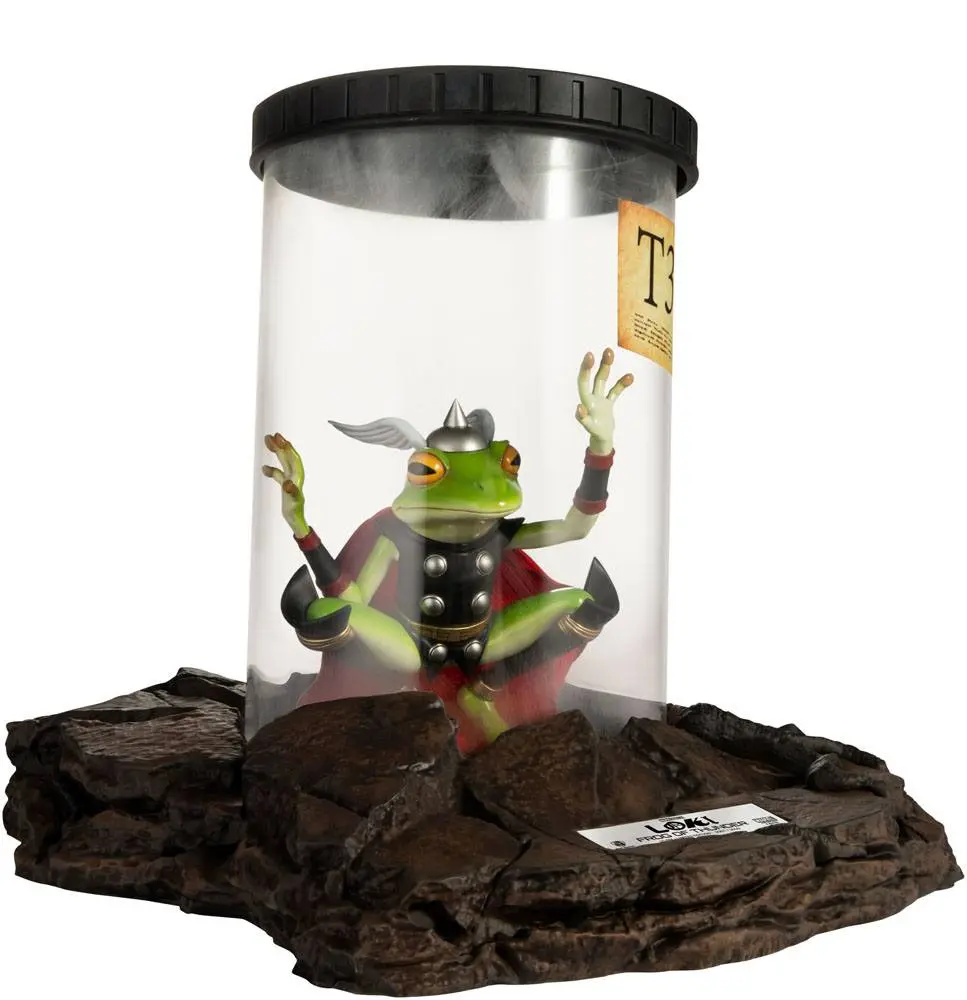 Loki socha životní velikosti Frog of Thunder 26 cm fotografii produktu