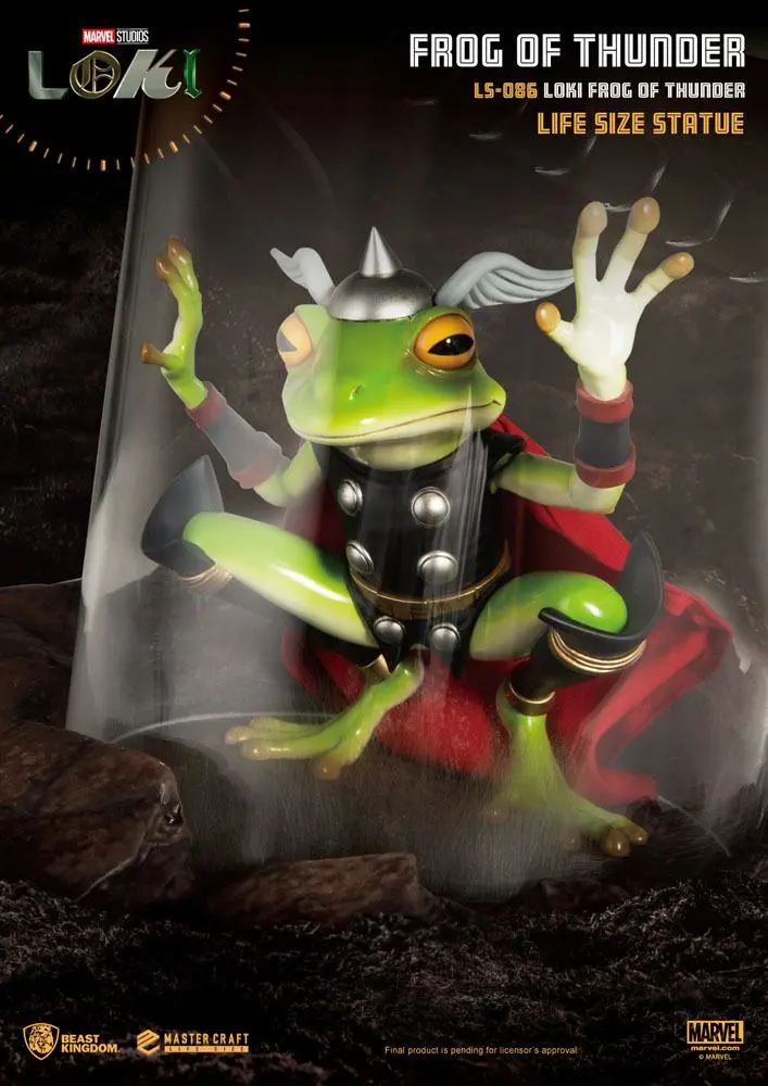 Loki socha životní velikosti Frog of Thunder 26 cm fotografii produktu