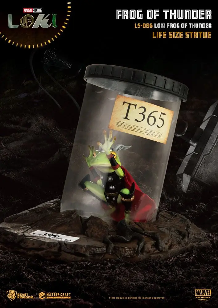 Loki socha životní velikosti Frog of Thunder 26 cm fotografii produktu