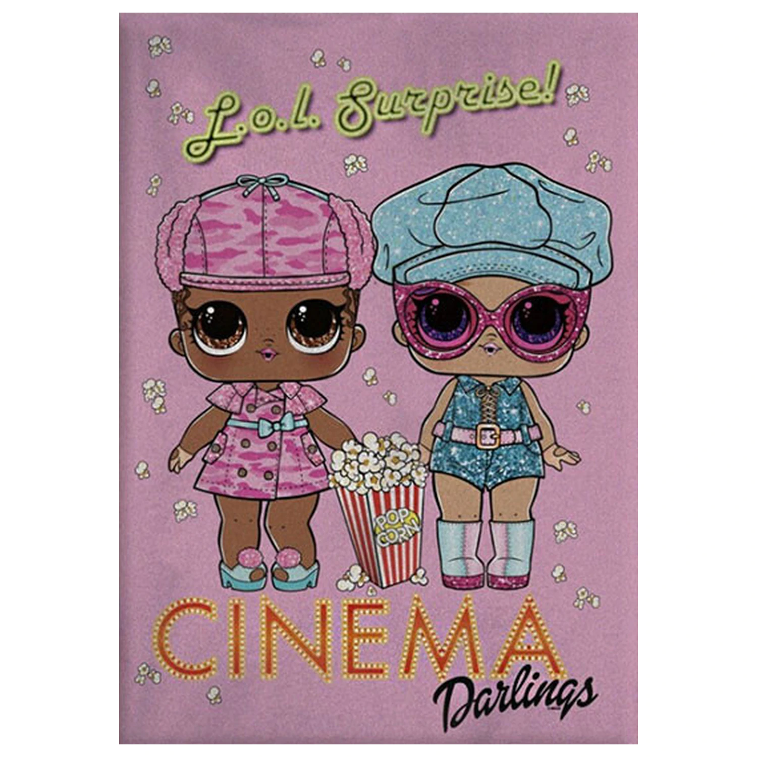 LOL Surprise Cinema fleecová deka fotografii produktu