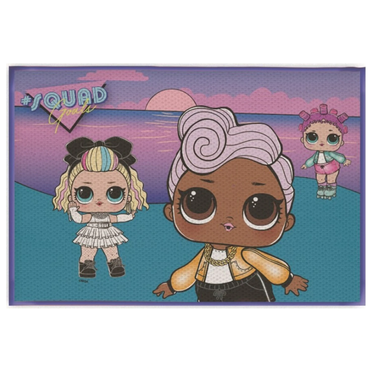 Lol Surprise Squad Rohožka, Koupelnová podložka 40x60 cm fotografii produktu