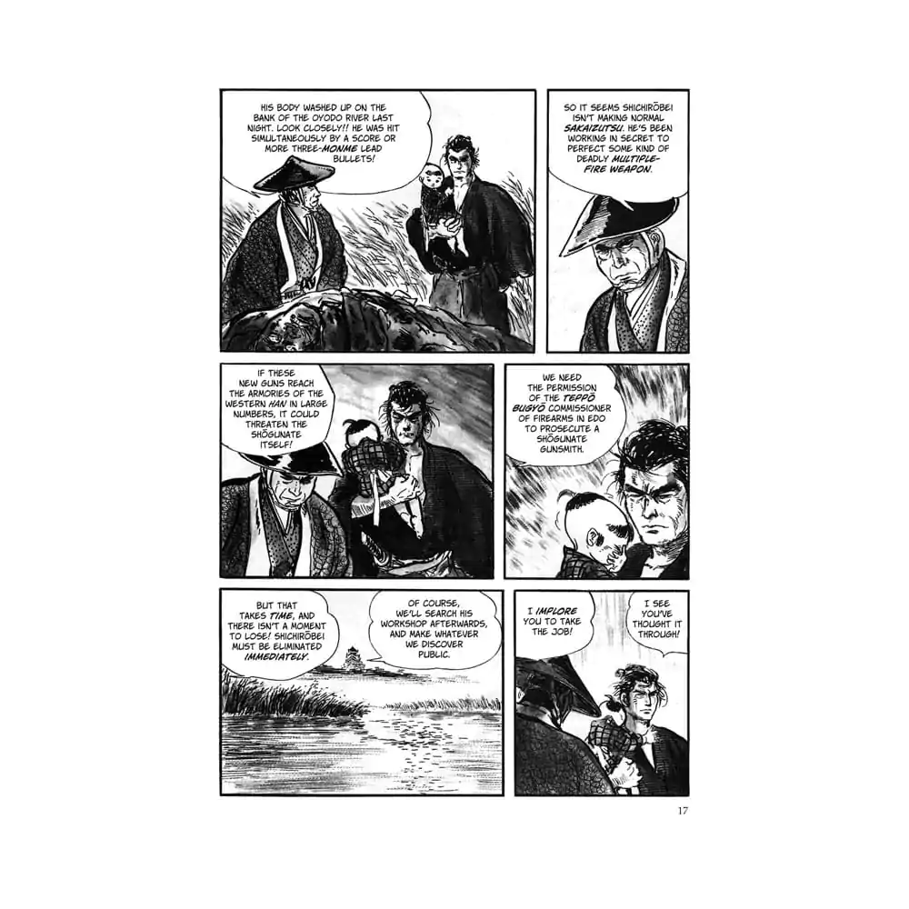 Lone Wolf and Cub Omnibus manga svazek 3 anglická verze fotografii produktu