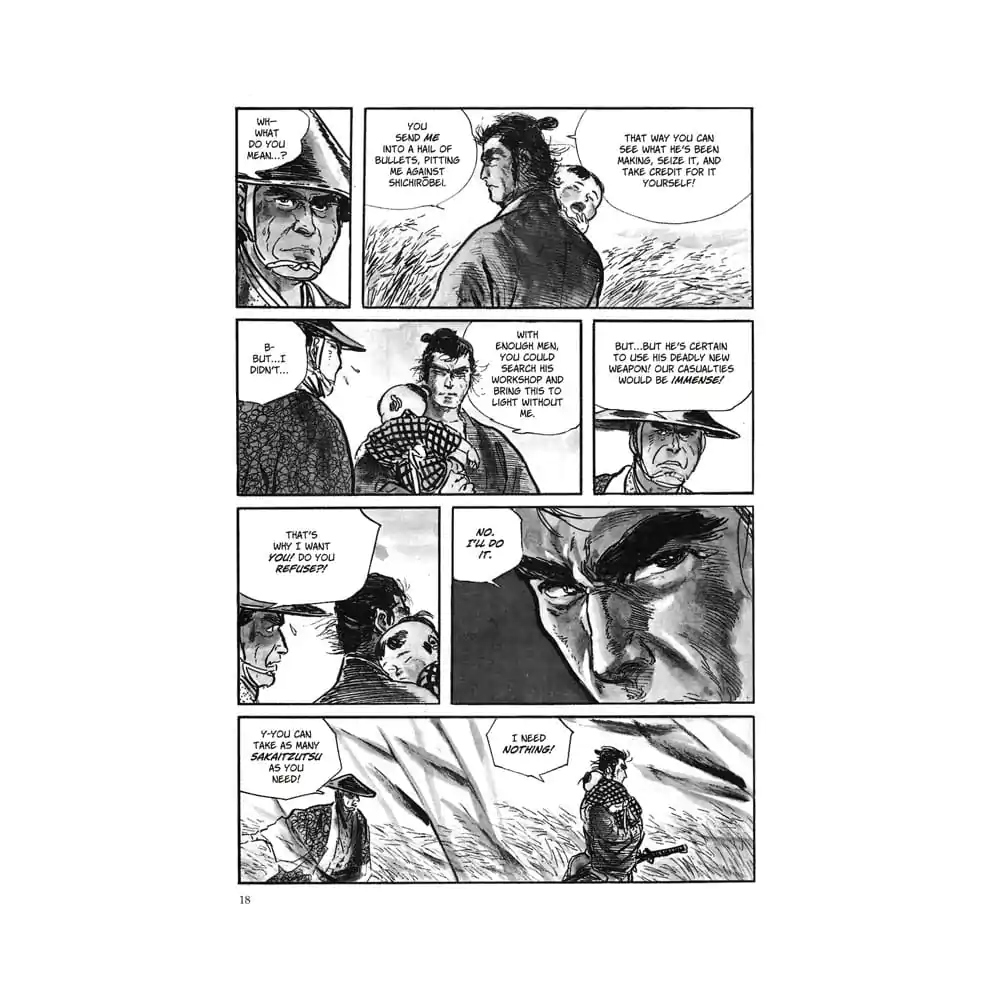 Lone Wolf and Cub Omnibus manga svazek 3 anglická verze fotografii produktu