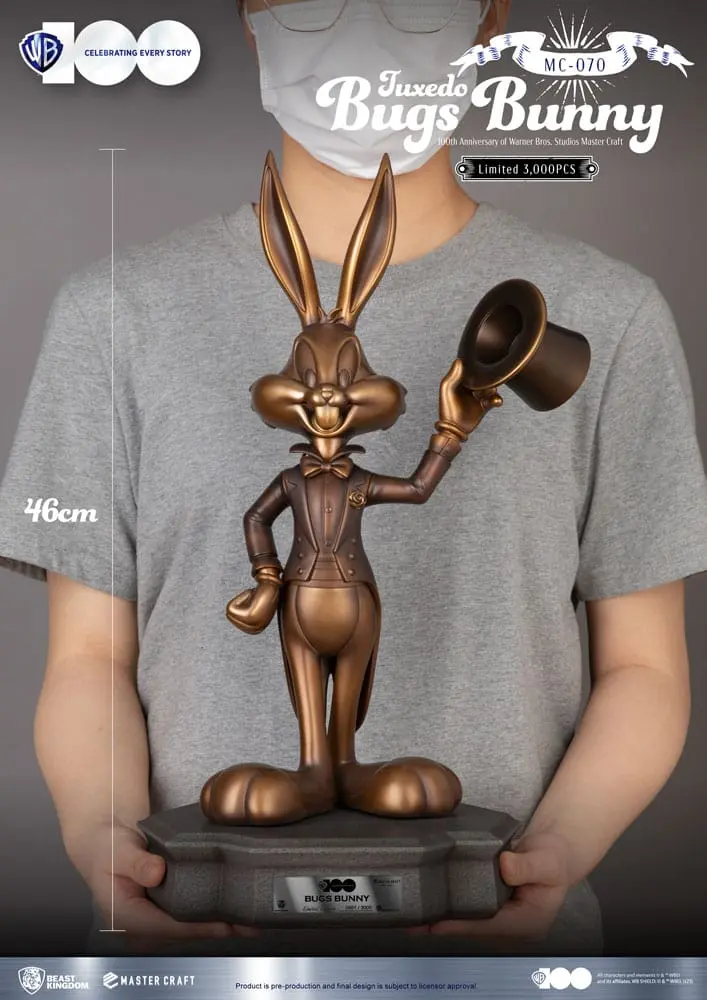 Looney Tunes 100. výročí Warner Bros. Studios Master Craft Socha Bugs Bunny 46 cm fotografii produktu