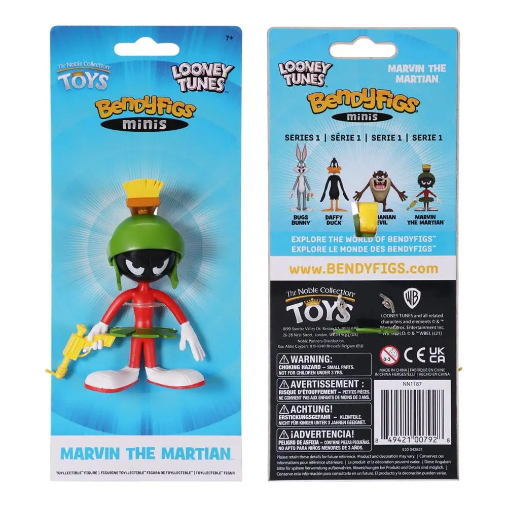 Looney Tunes Bendyfigs Ohebná figura Marvin the Martian 11 cm fotografii produktu