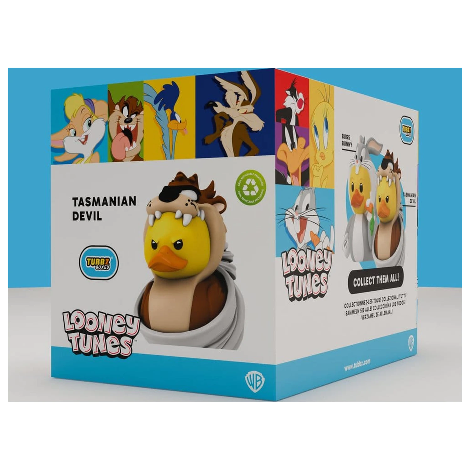 Looney Tunes Tubbz PVC Figurka Taz Tasmanian Devil Balená Edice 10 cm fotografii produktu