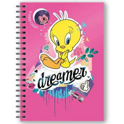 Looney Tunes Zápisník s 3D efektem Tweety Dreamer fotografii produktu