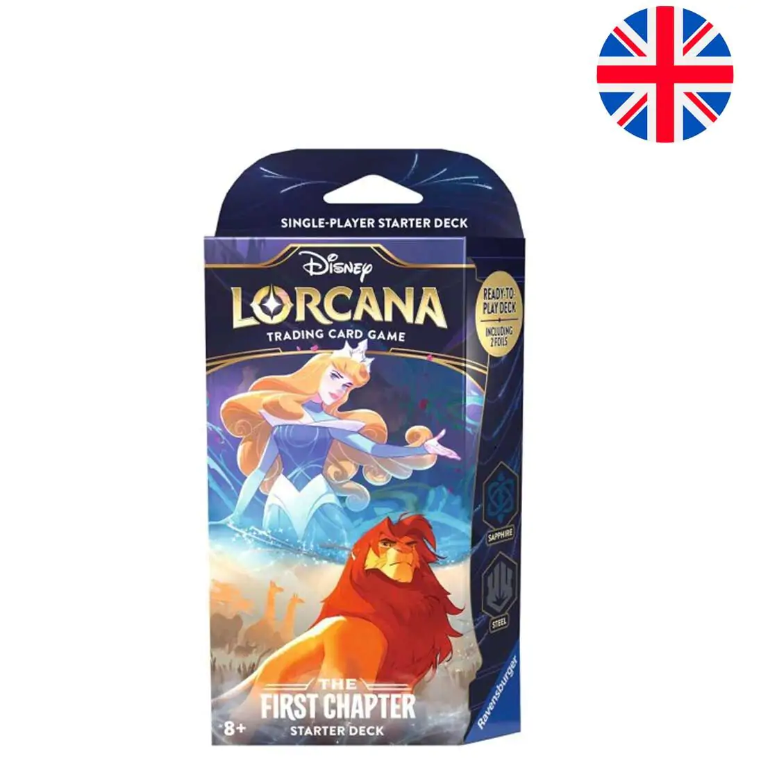 Lorcana English Disney The Lion King The First Chapter balíček karet fotografii produktu