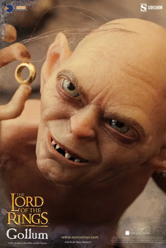 Lord of the Rings akční figurka 1/6 Glum 20 cm fotografii produktu