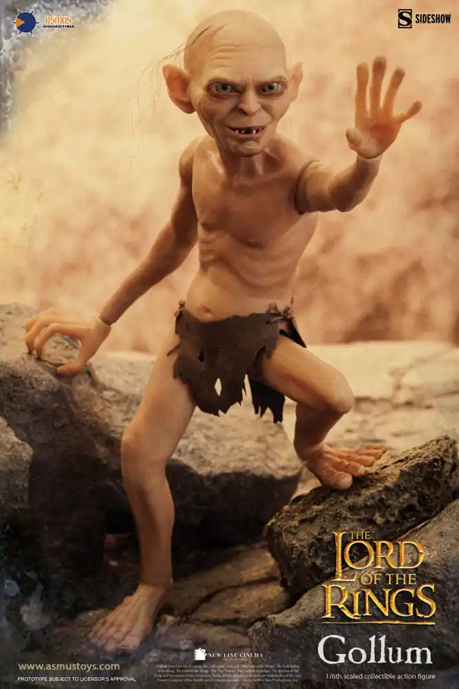 Lord of the Rings akční figurka 1/6 Glum 20 cm fotografii produktu