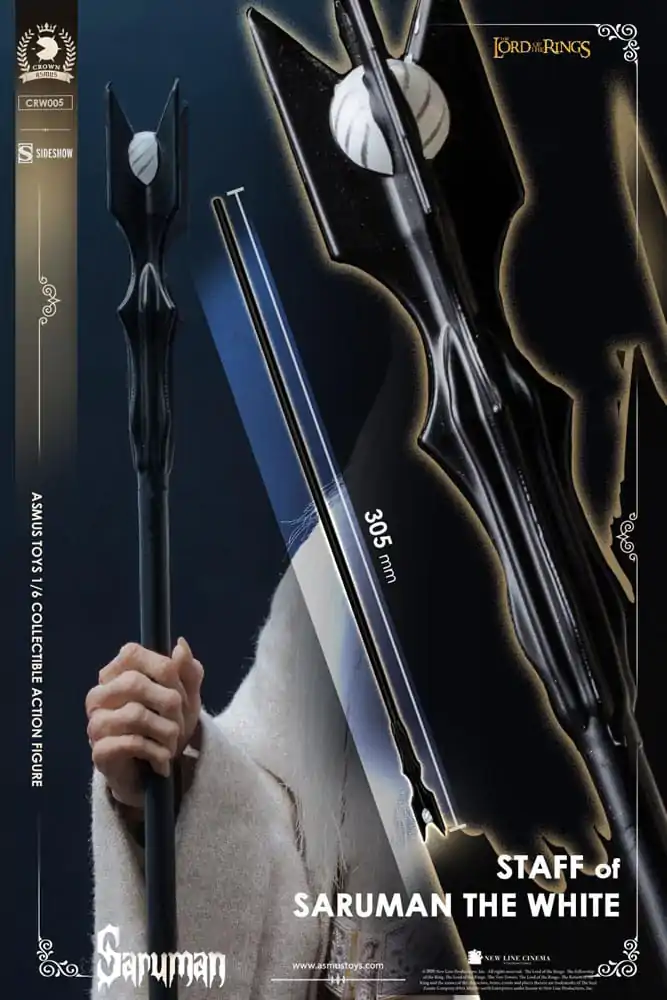 Lord of the Rings Akční figurka 1/6 Saruman 31 cm fotografii produktu