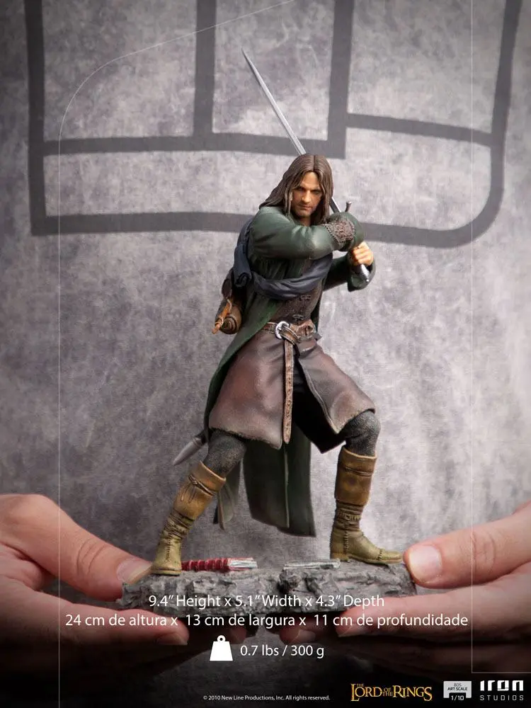 Lord Of The Rings BDS Art Scale Socha 1/10 Aragorn 24 cm fotografii produktu
