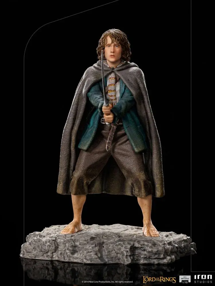 Lord Of The Rings BDS Art Scale Socha 1/10 Pippin 12 cm fotografii produktu