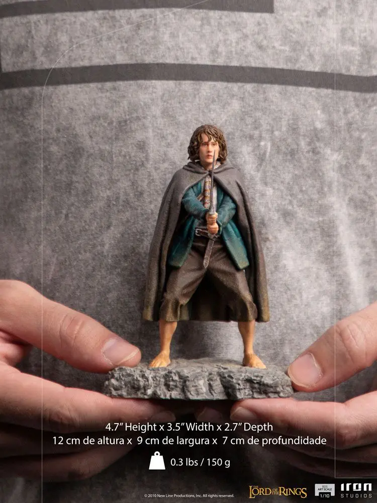 Lord Of The Rings BDS Art Scale Socha 1/10 Pippin 12 cm fotografii produktu
