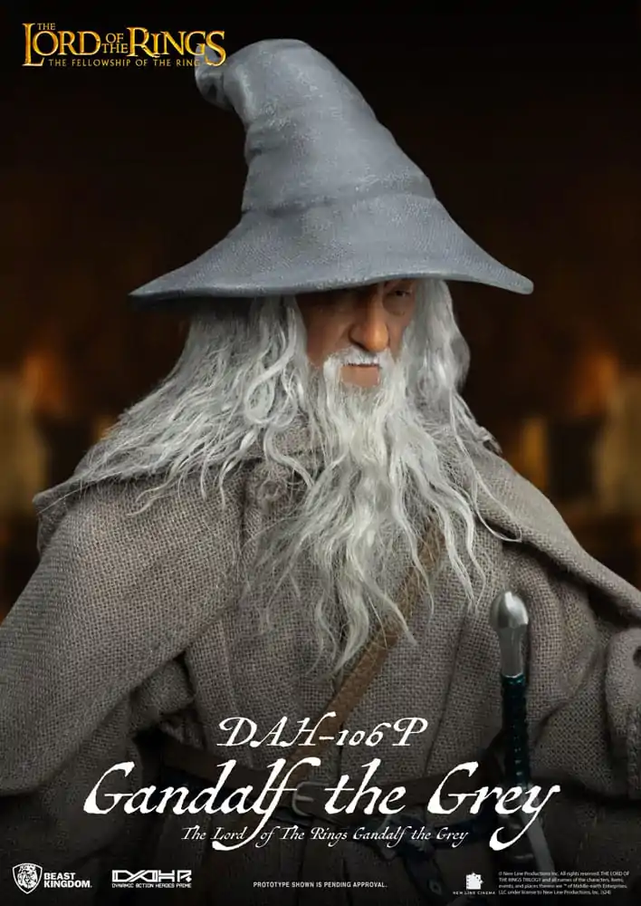 Lord of the Rings Dynamic 8ction Heroes Akční figurka 1/9 Gandalf the Grey 21 cm fotografii produktu