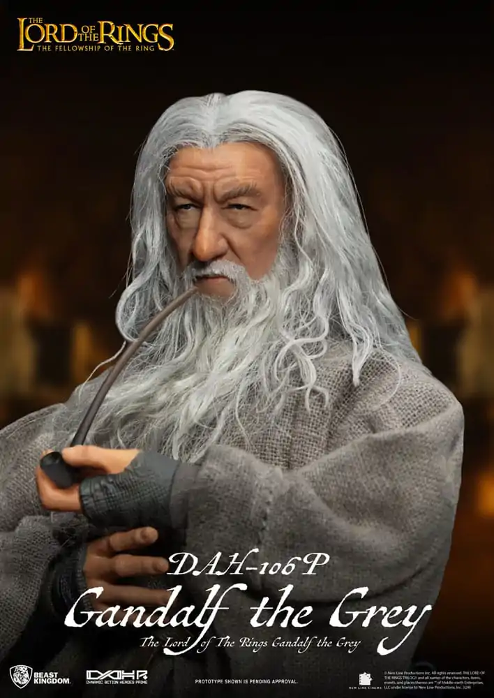 Lord of the Rings Dynamic 8ction Heroes Akční figurka 1/9 Gandalf the Grey 21 cm fotografii produktu