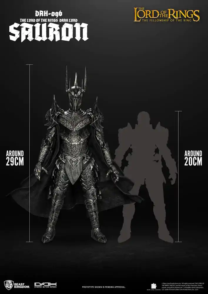 Lord of the Rings Dynamic 8ction Heroes Akční figurka 1/9 Sauron 29 cm fotografii produktu