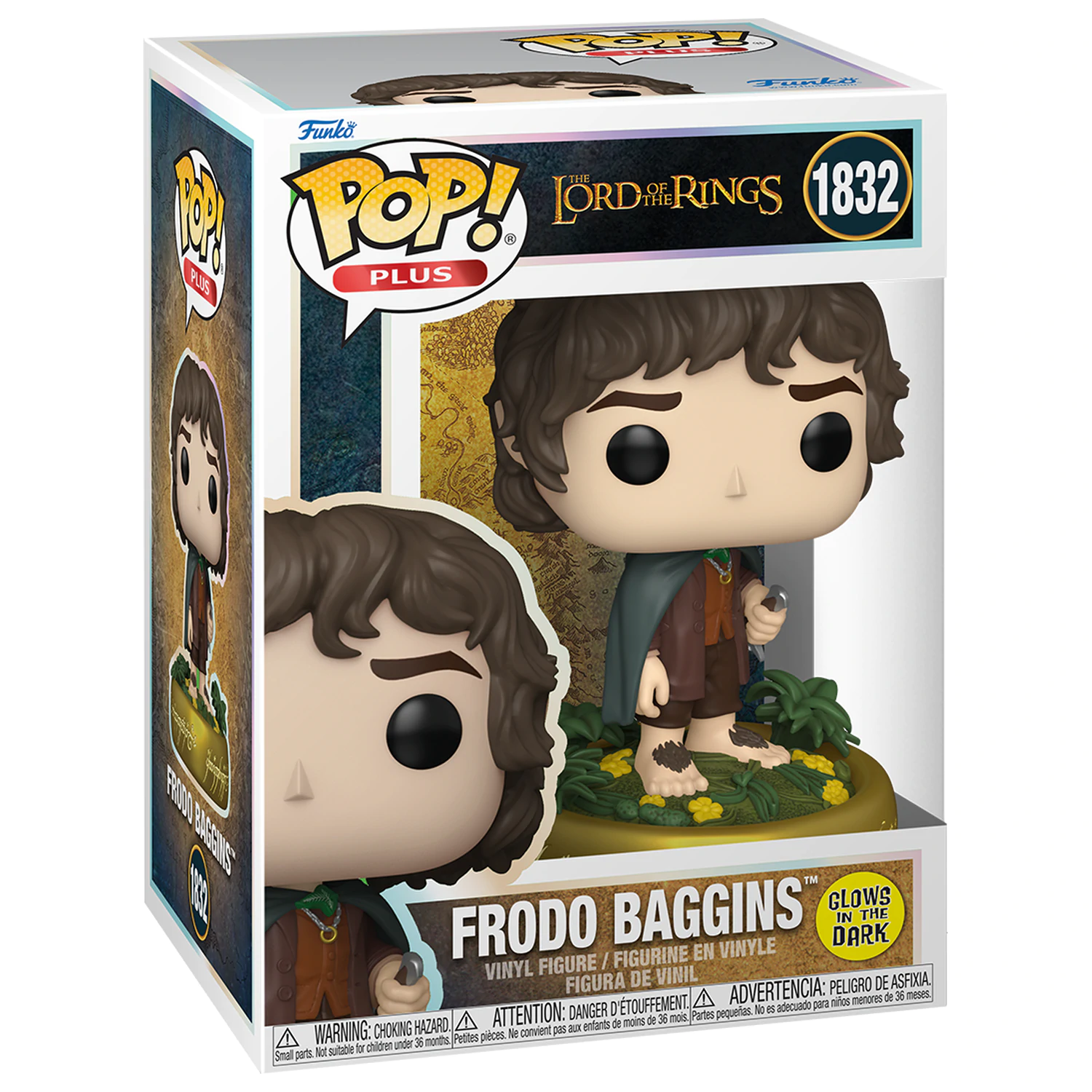 Lord of the Rings Funko POP! Plus Movies Vinylové figurky Frodo Baggins(GW) 9 cm fotografii produktu