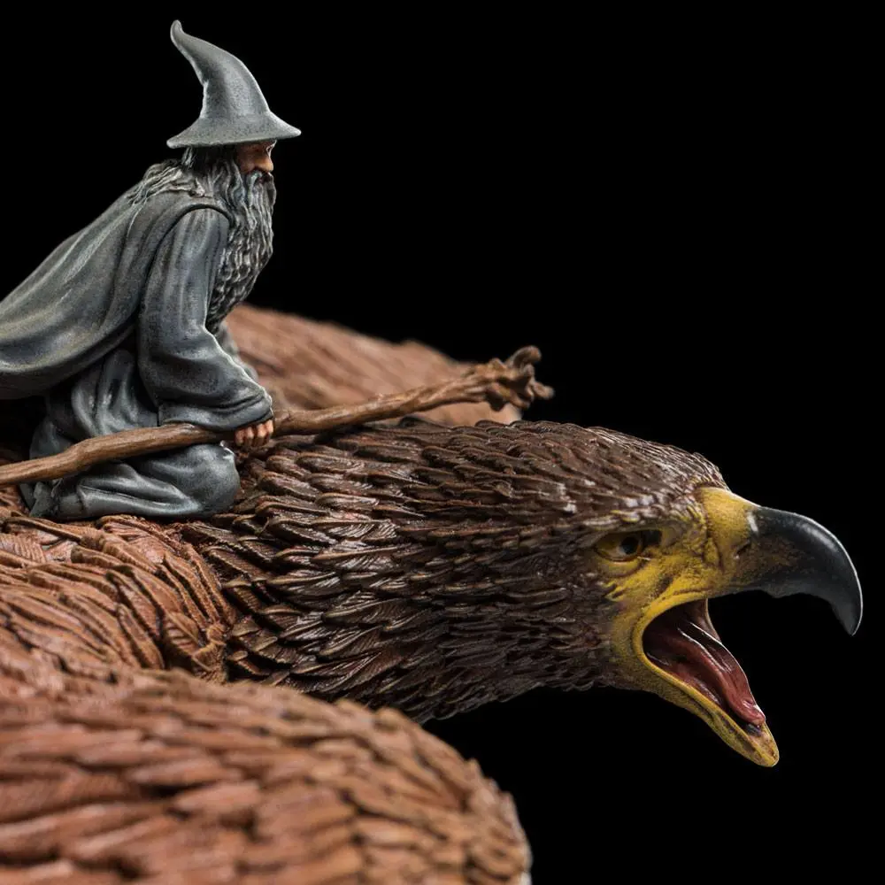 Lord of the Rings Socha Gandalf na Gwaihirovi 15 cm fotografii produktu