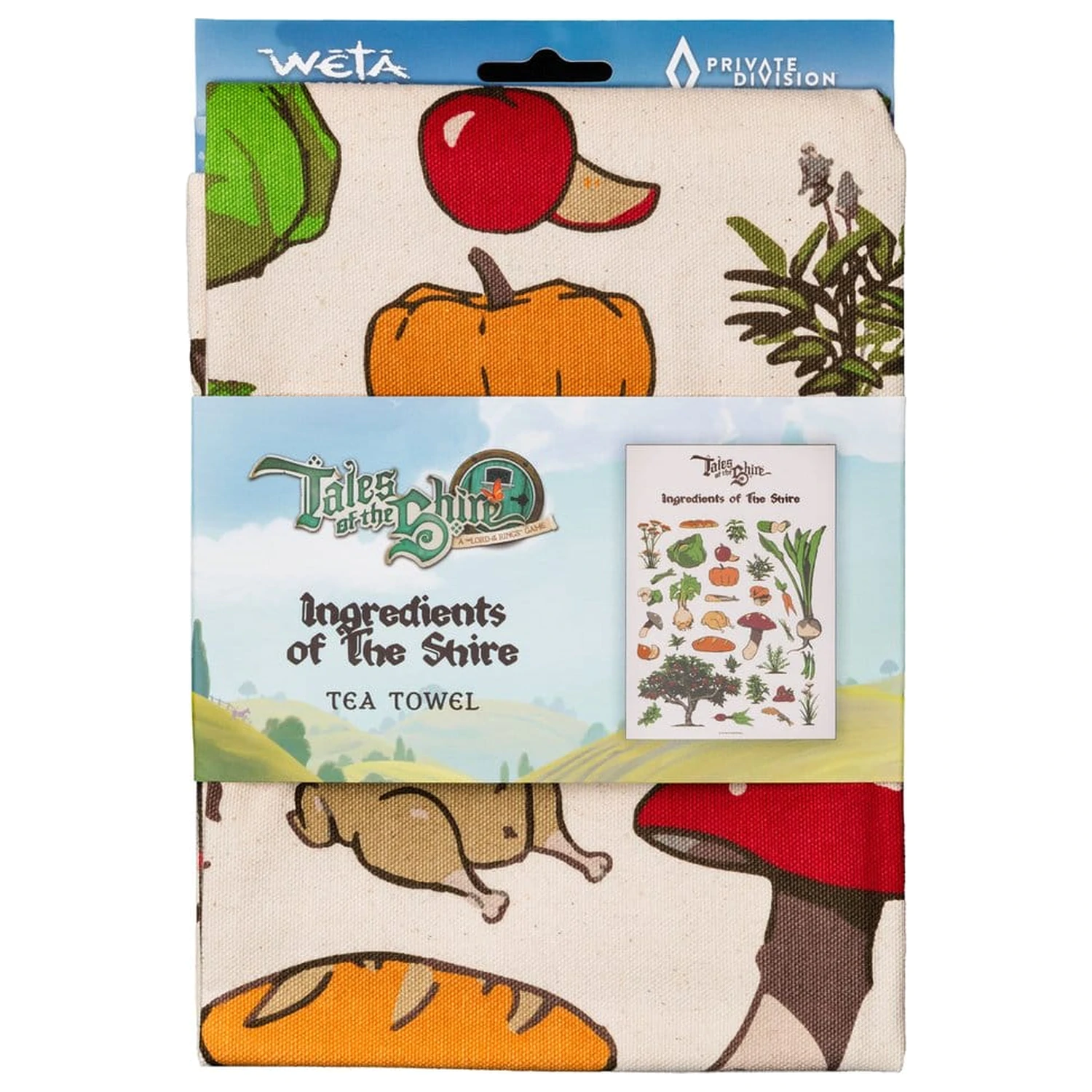 Lord of the Rings Utěrka na nádobí Ingredients of The Shire (Tales of the Shire (2025)) 69 cm fotografii produktu