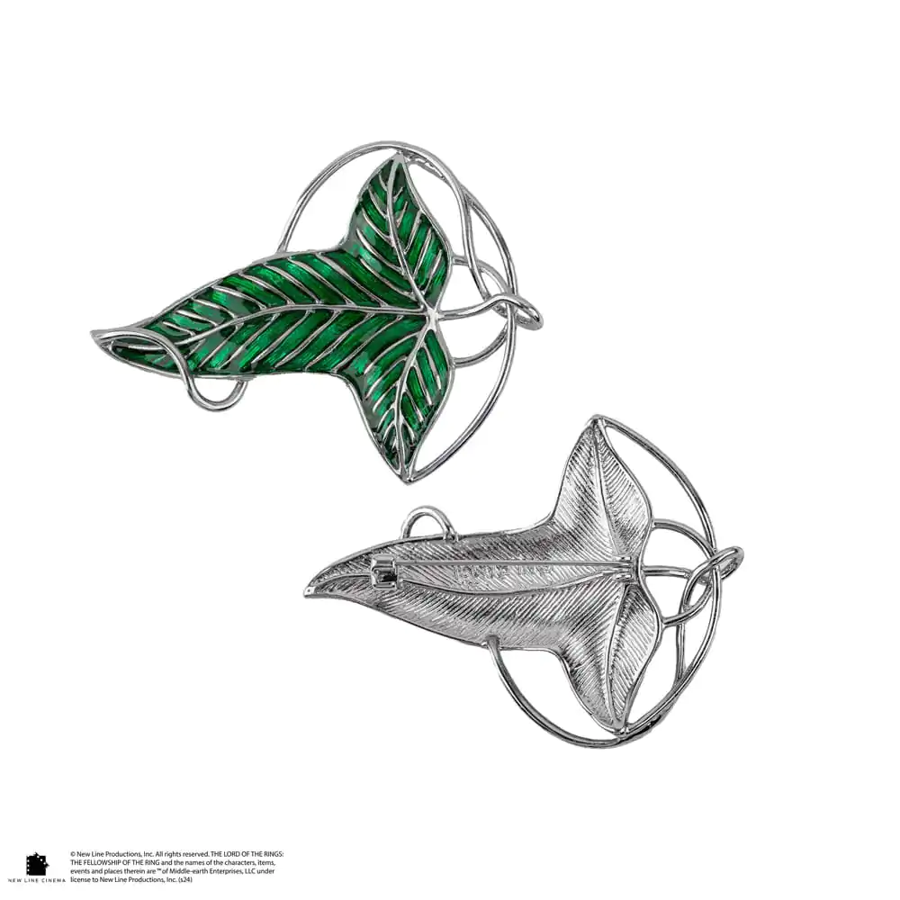 Pán prstenů strom ozdoba s Brož Lorien List fotografii produktu