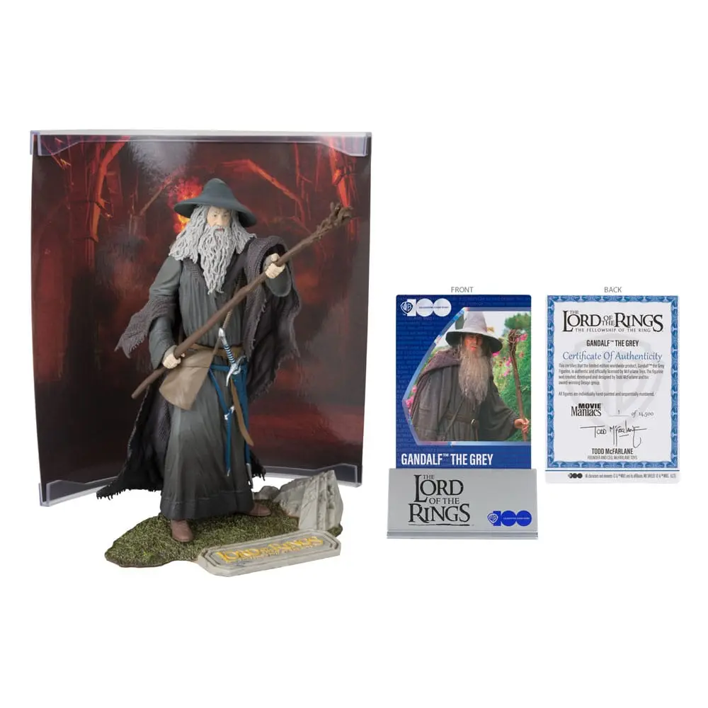 Lord of the Rings Movie Maniacs akční figurka Gandalf 18 cm fotografii produktu
