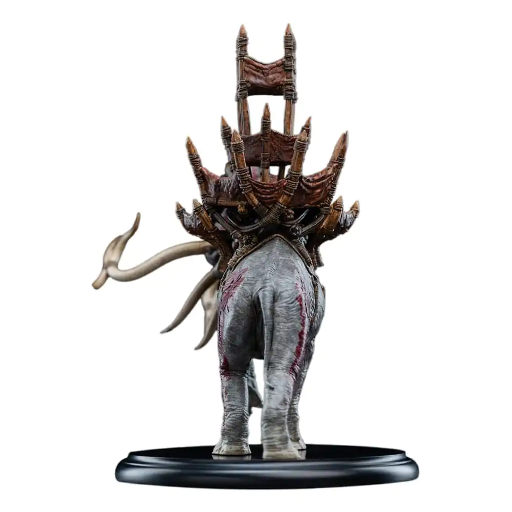Lord of the Rings Mini Statue Mumak v bitvě 17 cm fotografii produktu