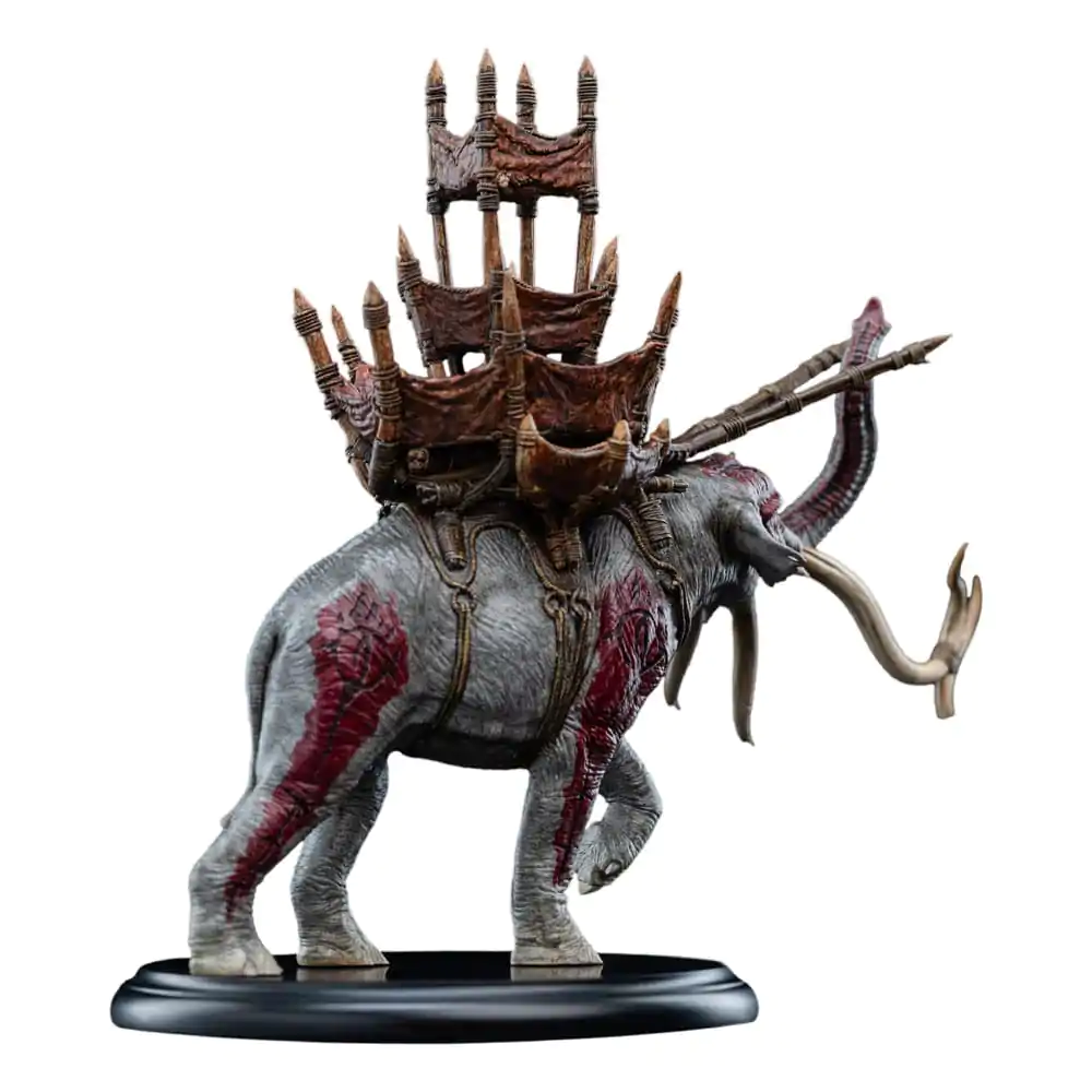 Lord of the Rings Mini Statue Mumak v bitvě 17 cm fotografii produktu