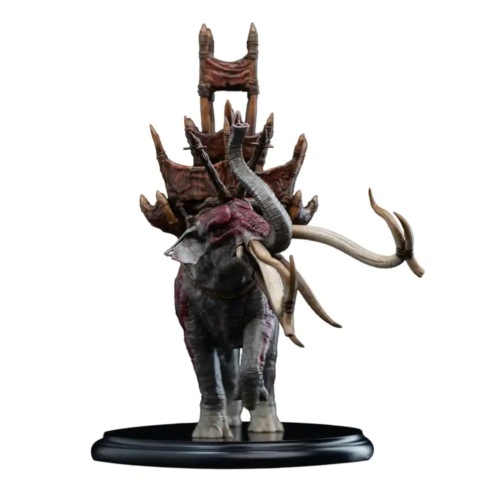 Lord of the Rings Mini Statue Mumak v bitvě 17 cm fotografii produktu