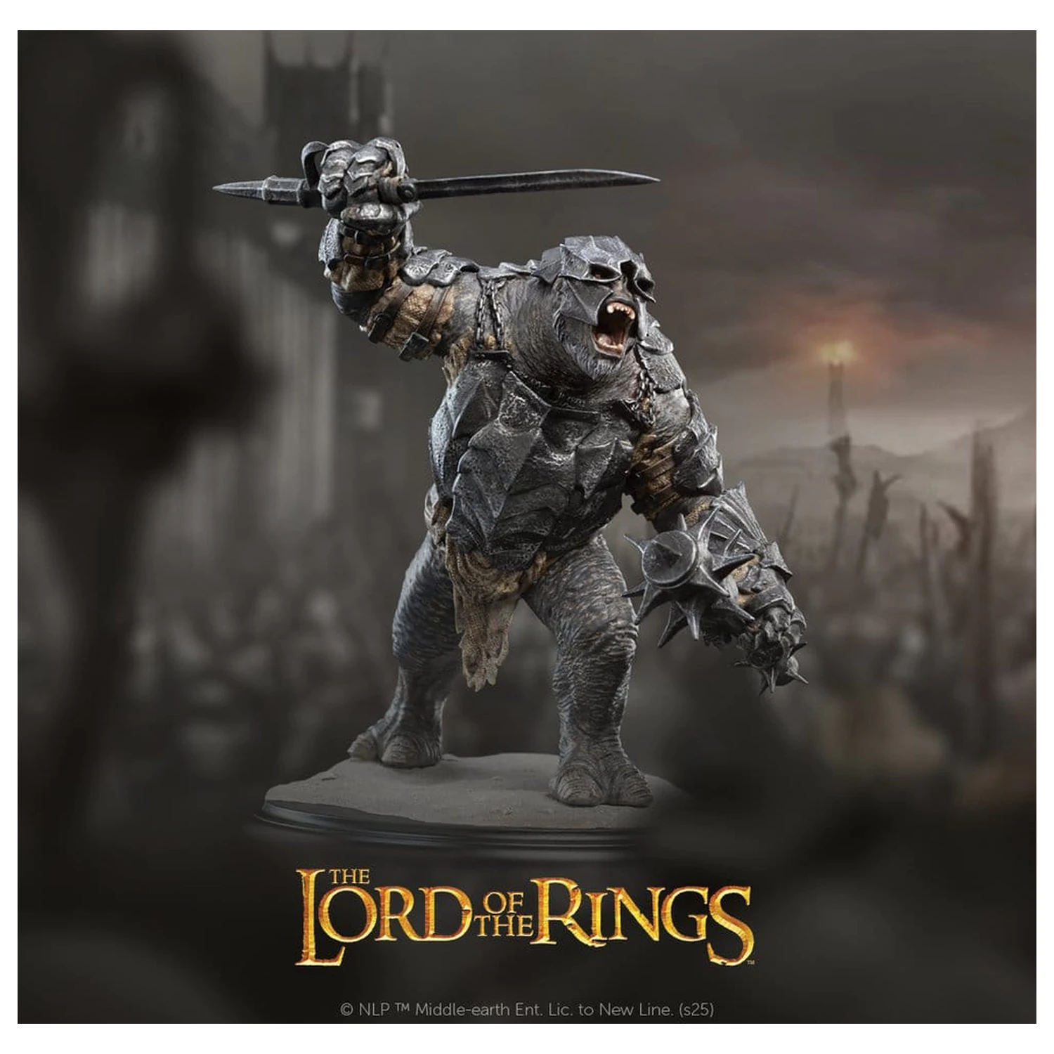 Lord of the Rings Socha Olog-hai of the Black Gate 14 cm fotografii produktu