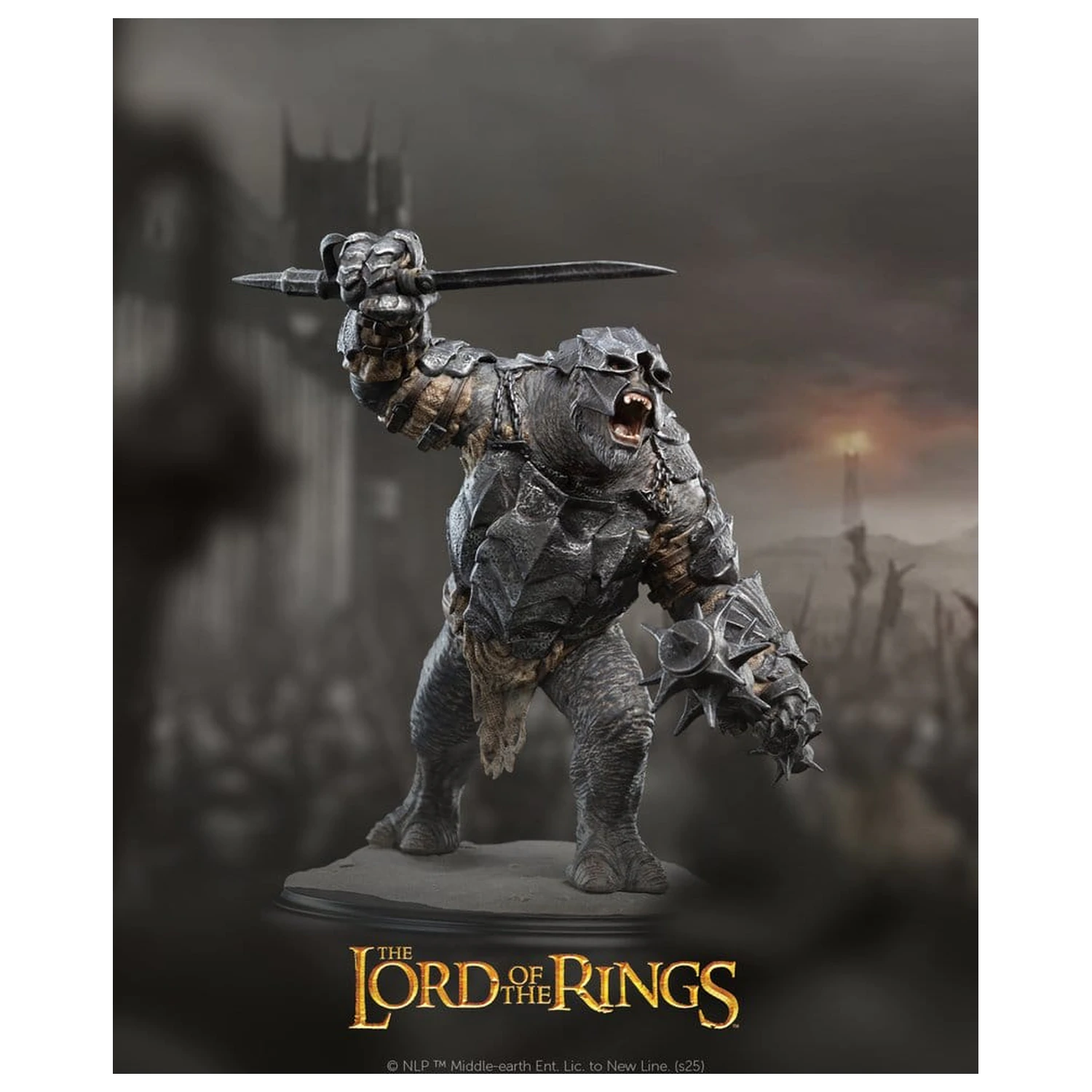 Lord of the Rings Socha Olog-hai of the Black Gate 14 cm fotografii produktu