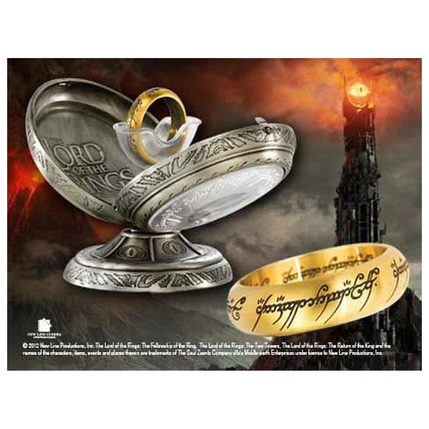 Lord of the Rings One Ring prsten 70 fotografii produktu