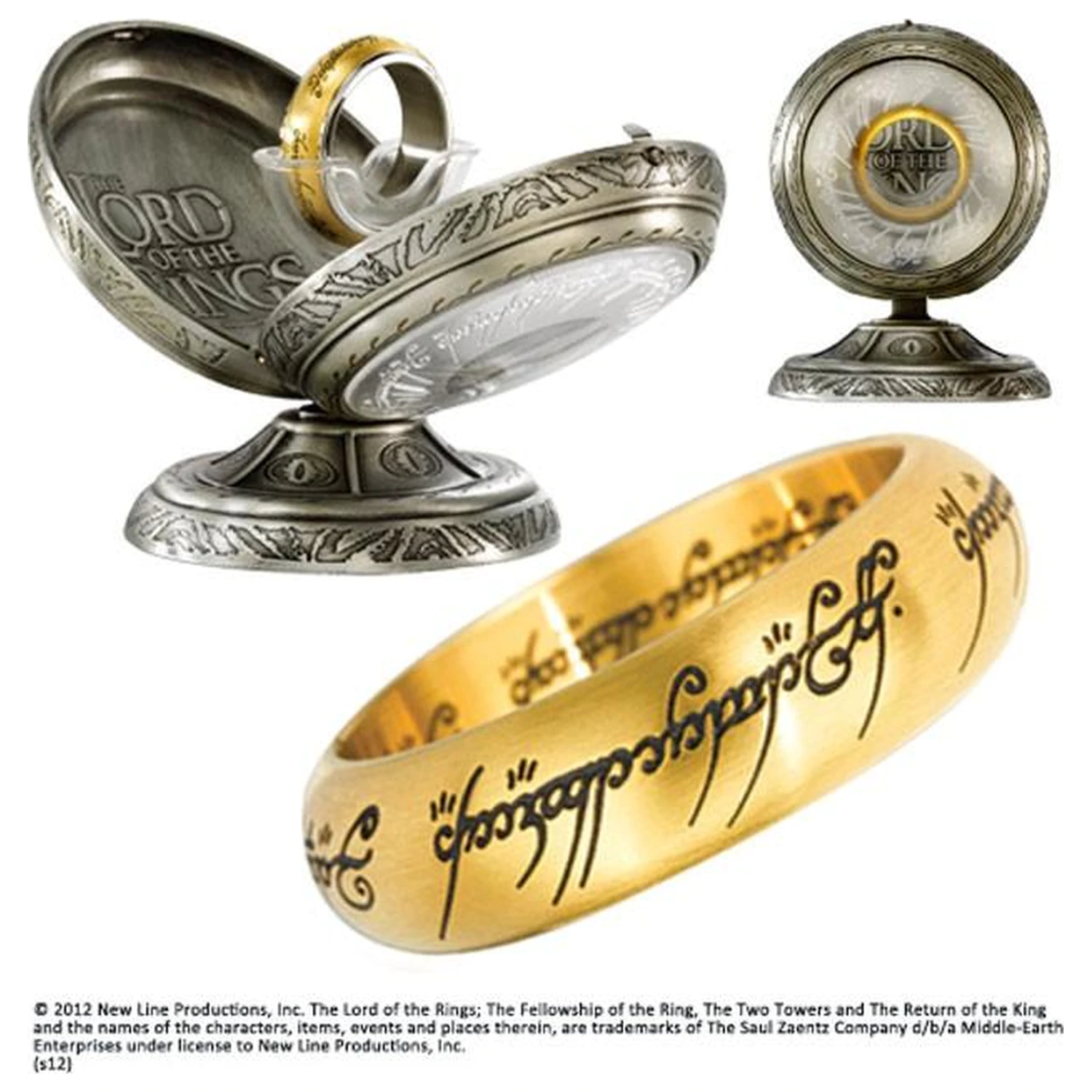 Lord of the Rings One Ring prsten 52 fotografii produktu