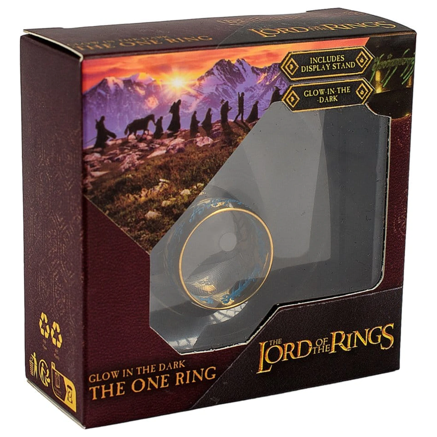 Lord of the Rings replika Jeden Prsten svítící ve tmě fotografii produktu