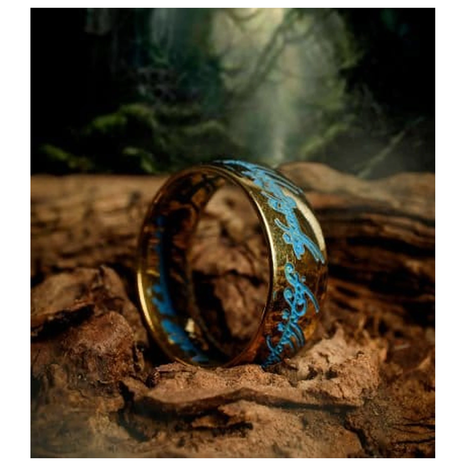 Lord of the Rings replika Jeden Prsten svítící ve tmě fotografii produktu