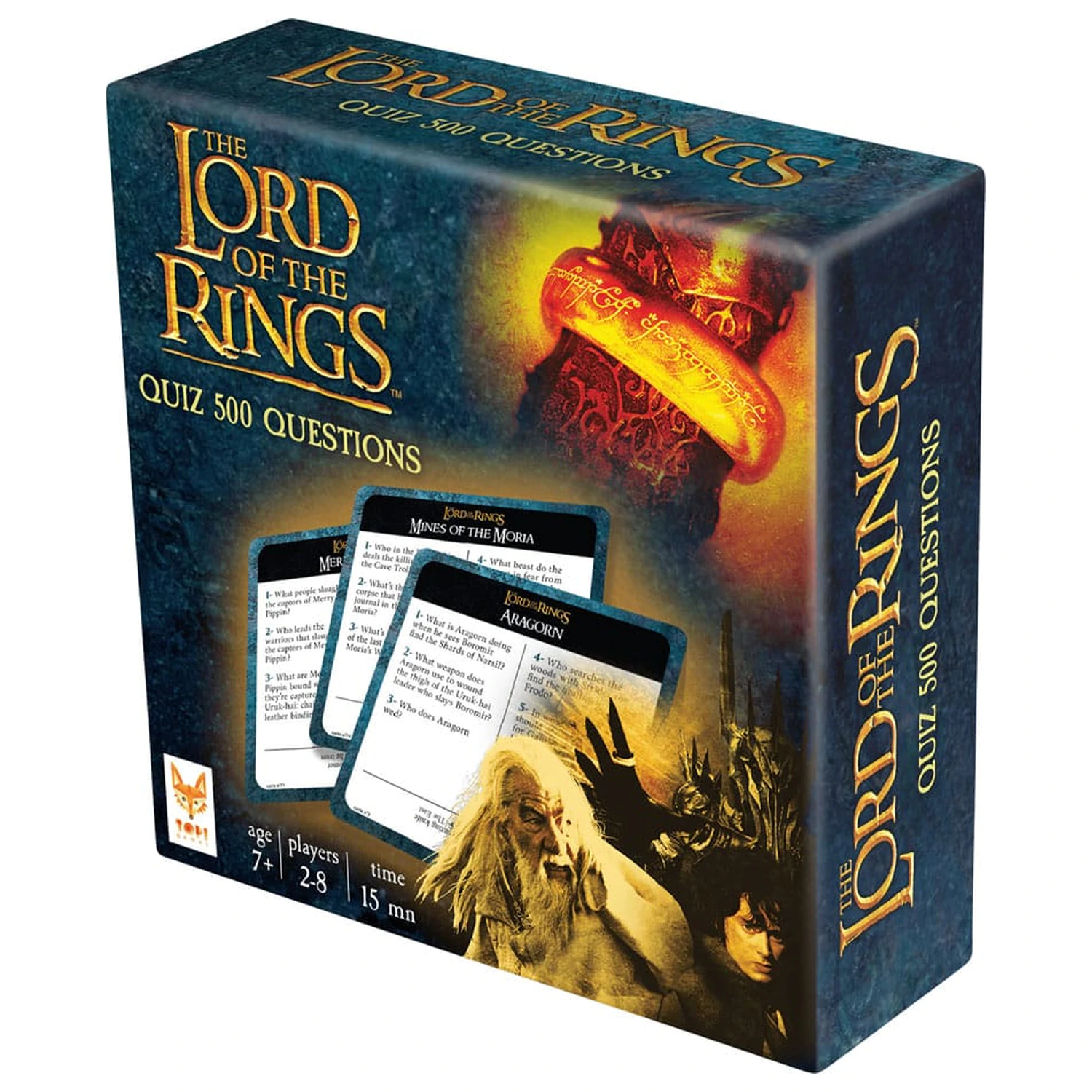 Lord of the Rings karetní hra Quiz 500 otázek *anglická verze* fotografii produktu