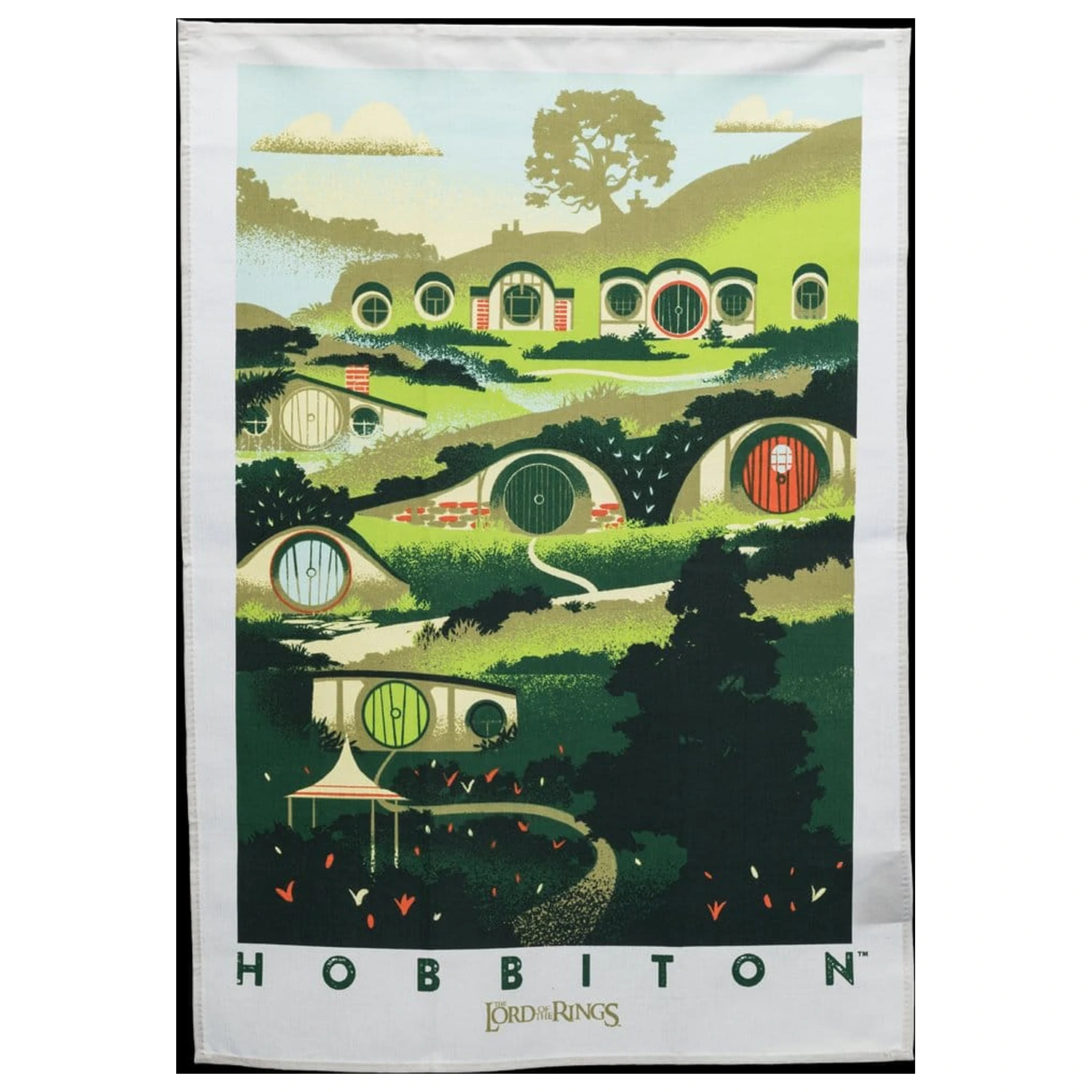Lord of the Rings Sada 2 utěrek Rivendell & Hobbiton 70 cm fotografii produktu