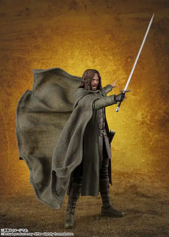 Lord of the Rings S.H. Figuarts akční figurka Aragorn 16 cm fotografii produktu