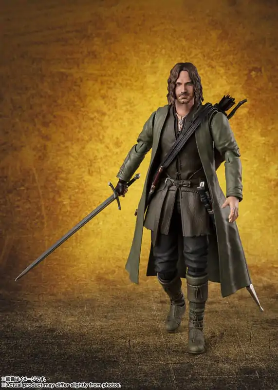 Lord of the Rings S.H. Figuarts akční figurka Aragorn 16 cm fotografii produktu