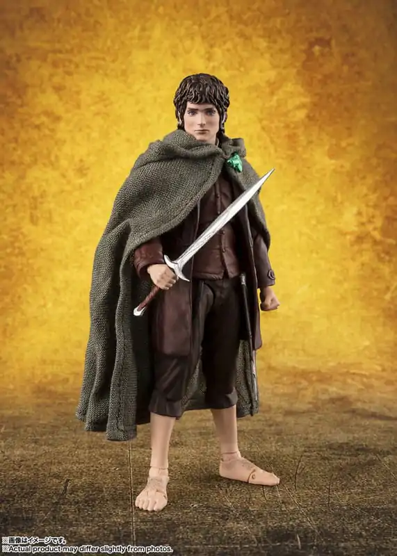 Lord of the Rings S.H. Figuarts akční figurky Frodo Baggins & Gollum fotografii produktu